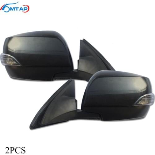 MTAP 2PCS Rearview Mirror Assy For Subaru For Outback / Legacy 2012-2014 9Pins Folding Turn Signal Lens Heating Angle Adjustable