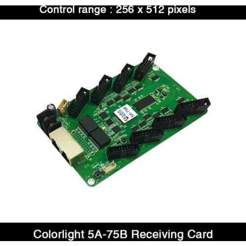 HD Colorlight 5A-75B Receiving Card Integrated HUB75 interface, more convenient with less cost