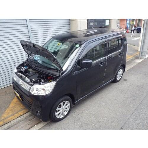 For 2012-2017 Suzuki Wagon R Stingray MH34S Front Hood Bonnet Modify Gas Struts Carbon Fiber Spring Damper Lift Support Absorber