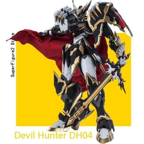 Action Figure Toy Devil Hunter DH04 DH-04 1/100 Scale Dragon Slayer / Blade Dragon King Robot Toy Gift Plastic Model