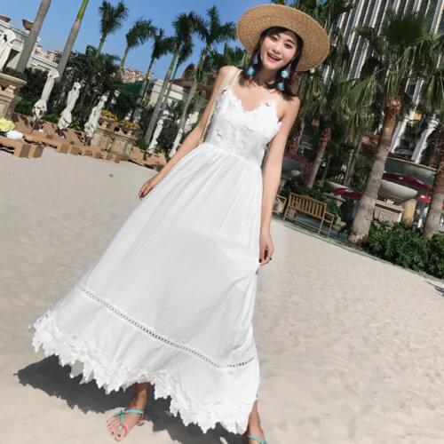 Eleger White Summer Dresses