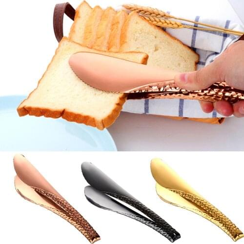 Hot Fashion Stainless Steel Buffet Bread Clip Salad BBQ Kitchen Home Shop Food Tongs