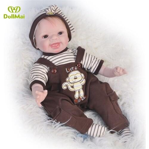 Bebe Dolls reborn 22inch silicone reborn baby dolls bb reborn alive boy babies child gift toy dolls boneca reborn menino