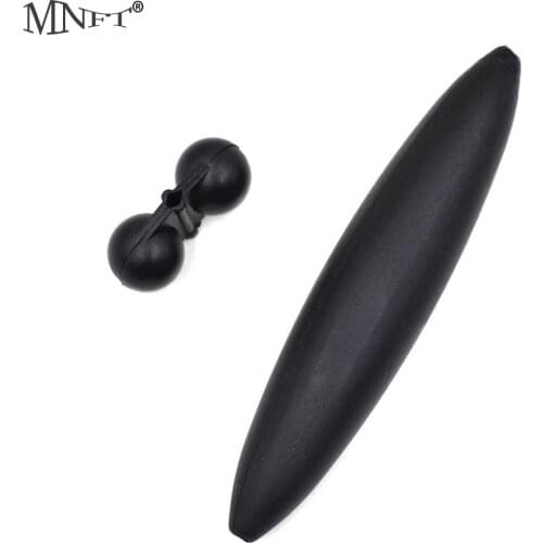 MNFT 2Set Black Underwater Float & Fishing Double Rattle 20g/30g Buoyancy EVA Inline Bobber Float Sea River Float Fishing Tackle