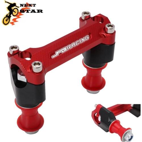 Motorcycle CNC 28MM Motorcycle Handlebar Bar Riser Mount Clamps TPU Bolts For Honda CRF250R 2013-2017 CRF450R 2009-2016 CRF 250