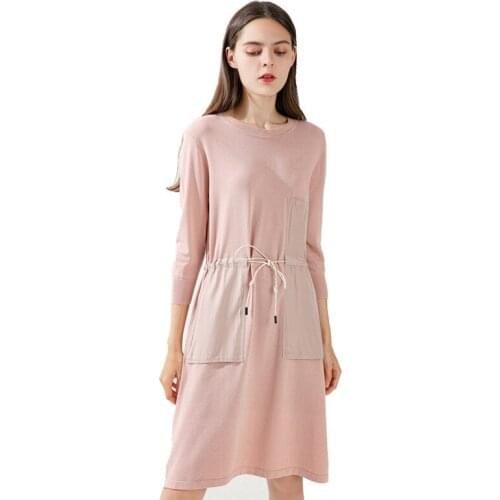 Модные трикотажные платья PANJOINER China At AliExpress