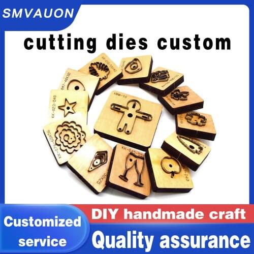 Leather Tools Wooden Cutting Die DIY Craft Laser Mold Handmade Leather Goods Dies Template Suitable For Die Cutting Machine
