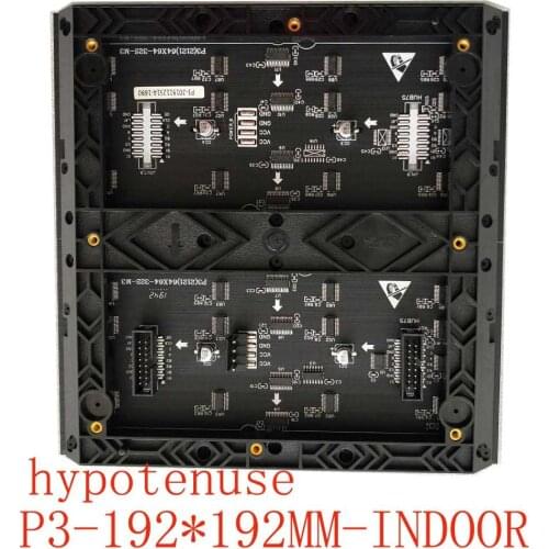 Hypotenuse right angle P2 P2.5 P3 full-color outdoor indoor LED display screen