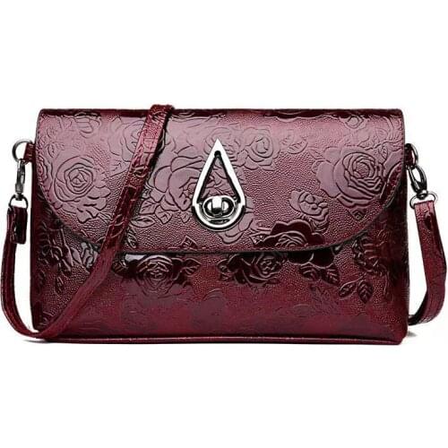 Luxury Handbags Women Bag Designer Flower Embossed Shoulder Bag Envelope Bag Ladies Flap Crossbody Bag Lady Purse bolso