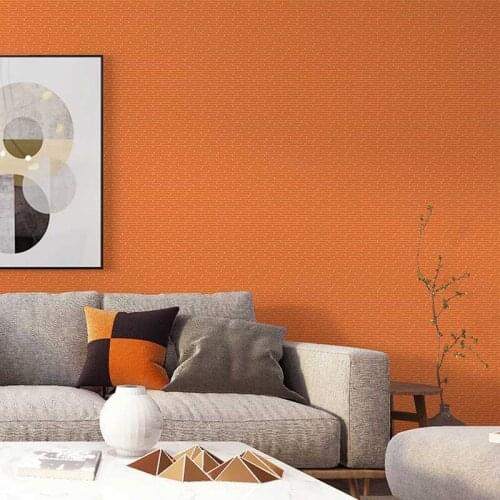 Modern Nordic Solid Color Zipper Pattern Wallpapers Orange Grey Yellow Living Room Bedroom Wall Paper For Walls papel de pared