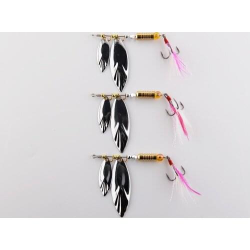 Spinner Fishing Lures Spoon Hard Bait Artificial Baits Metal Sequins Baits Fishing Tackle Wobblers