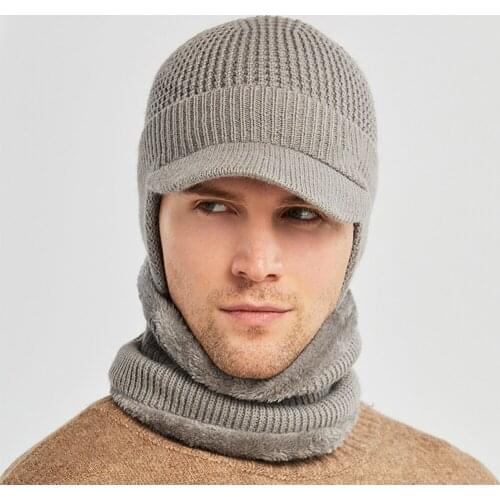 Outdoor Hat Warm Cycling Thicken Fluffy Winter Cap Earmuffs Windproof Camping Hunting