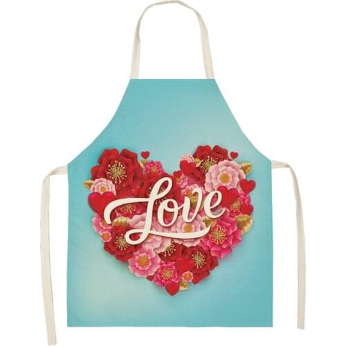 Heart and fruit bicycle pattern For home and kitchen kids apron aprons for women Woman kitchen apron Women kitchen apron barber