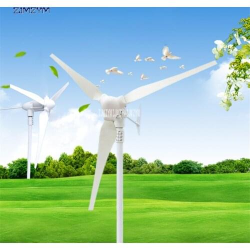 Wind Turbine Blade 3 Aerogenerator 24v Windmill Generator 740r / m Small Wind Power Generator 12v Wind Turbina Generator Z-500W