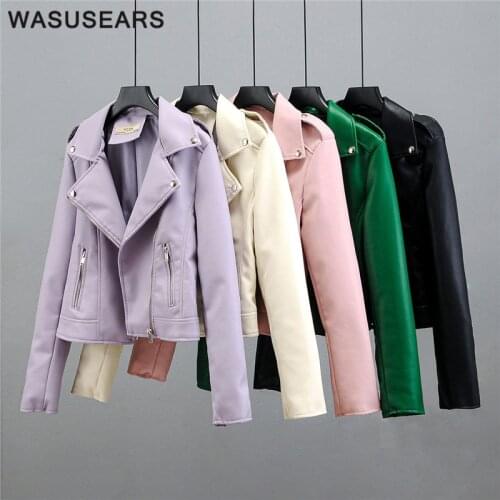 Wasusears Women's Leather Jackets