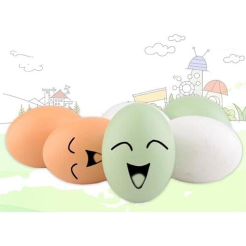 1pc Baby Wooden Sensorial Toys Wooden Egg Shape Early Developing Movement Non-Toxic Infant Toys