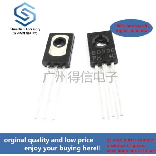 10pcs 100% orginal new BD236 236 Medium Power Linear and Switching TO-126 real photo