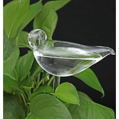 2Pc/set Glass Self Automatic Waterer Drip Irrigation Ball Lazy Watering Device Bulbs Globes Plant Flowers Bonsai for Garden