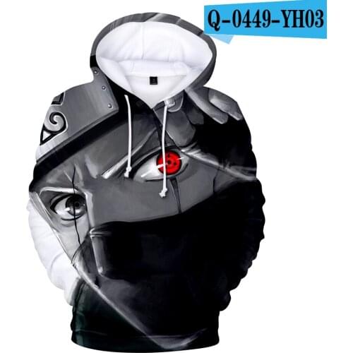 3D Kids Hoodies Kakashi Anime Clothes Men Women Akatsuki Itachi Sweatshirts Sasuke Akatsuki Hoodie Cosplay Clothes Boy