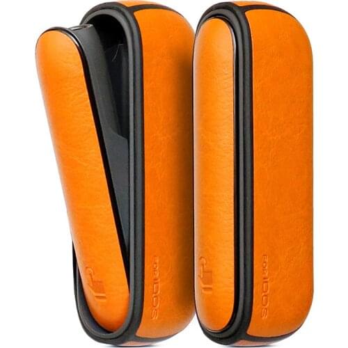 4 Colors Leather Style Wood Cover for Iqos 3.0 Leather Case Pouch Bag for Iqos 3 DUO skin for iqos cigarette Accessories