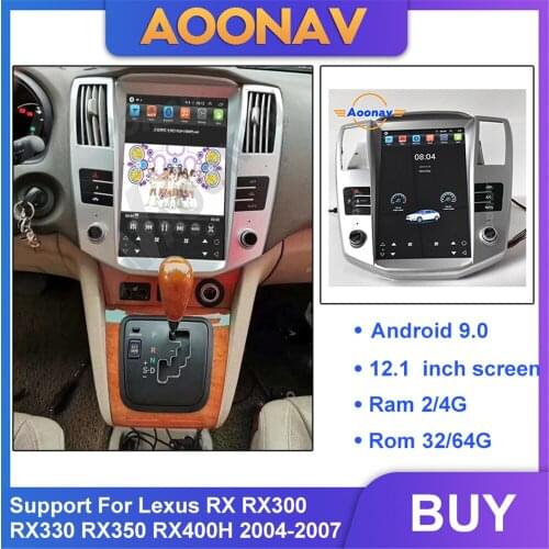2din android car radio multimedia player For Lexus RX RX300 RX330 RX350 RX400H 2004-2007 car autoradio GPS navigation