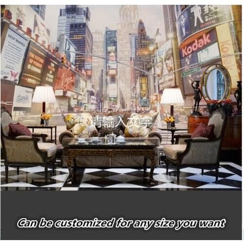 Free shipping custom wallpaper murals wallpaper living room bedroom TV background wallpaper modern American image of New York