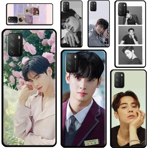 True Beauty Cha Eun Woo For Xiaomi Mi 11 Ultra 9T 10T Pro Mi Note 10 Lite Phone Case For POCO X3 Pro M3 F1 F2 F3