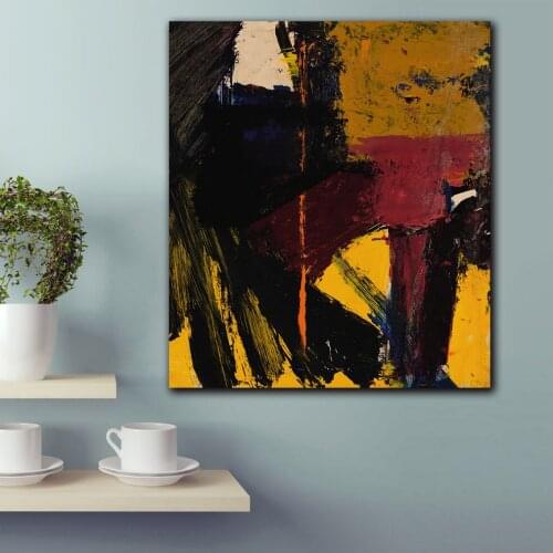 Franz Kline Black reflections Wall Pictures Canvas Painting Print Living Room Home Decor Modern Wall Art Oil Painting Poster