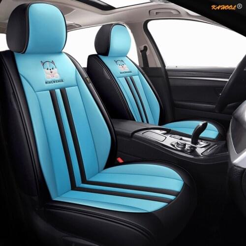 KAHOOL leather car seat covers For lada 2114 granta xray vesta sw cross kalina kalina accessories covers for vehicle seats