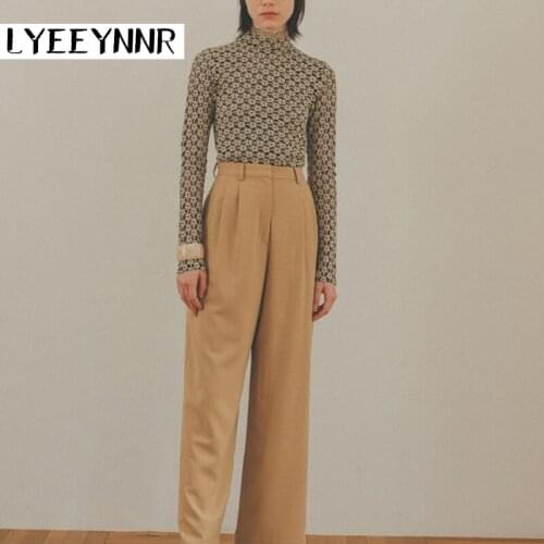 Блузки с принтом LYEEYNNR China At AliExpress