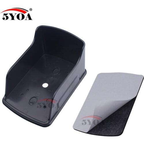 Waterproof Cover For Fingerprint Rfid Metal Access Control Keypad Rain Cover Black Rainproof Shell Access Controller