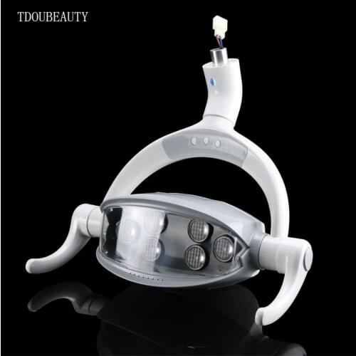 TDOUBEAUTY 12V-24V Multifunctional Dental Chair Dental Lamp Planting LED Induction Light Yellow White Light Freely Switch