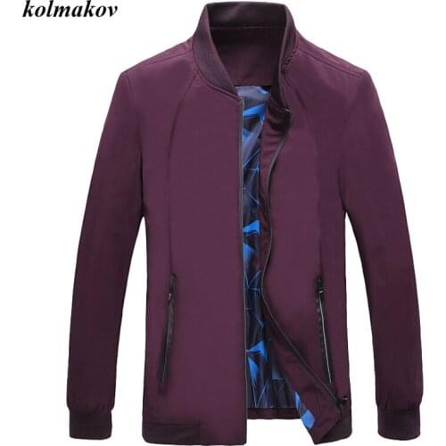 New Arrival Spring and Autumn Style Men Boutique Jacket Coat Fashion Casual Solid Mens Zippers Baseball Collar Jacket Clothes