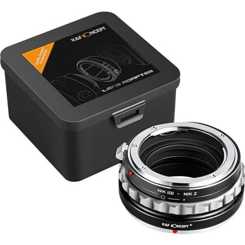 New K&F Concept adapter for Nikon G D AIS auto mount lens to Nikon Z6 Z7 Z50 camera free shipping