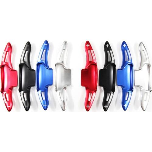 2pcs Aluminum Steering Wheel Shift Paddle Shifter Extension For Ford Explorer ST 2020-21 Car-styling