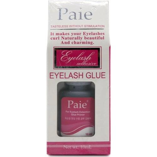 Paie 10ML Professional Eyelash Extension Glue Adhesive Glue Tasteless without Stimulation Fake Eye Lashes Extension Glue Primer