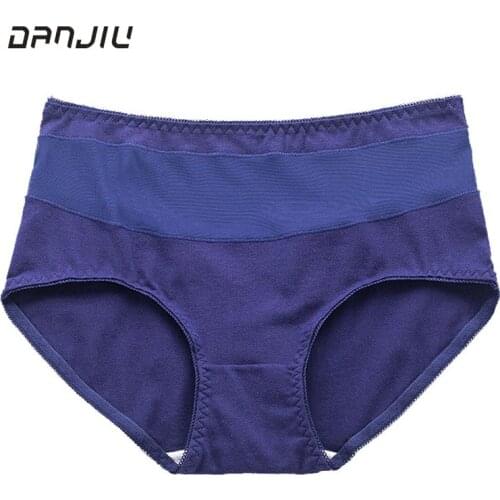 3XL Large Size New Women Sexy Hollow Mesh Transparent Breathable Underwear Lace High Waist Elasticity Seamless Panties Breifs