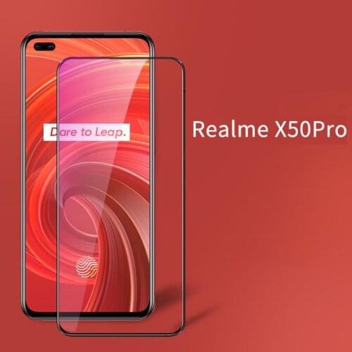 10pcs 9H Tempered Glass Screen Protector For OPPO Realme 8 Pro C11 C20 C21 C25 C25S GT Neo Q3 X9 X7 MAX Full Cover Curved Film