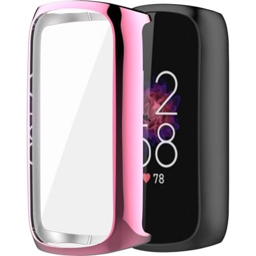 Protective Case For Fitbit luxe Smart Watch TPU Frame Shell Cover Protector Smart Accessories
