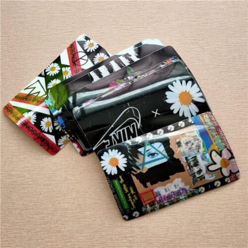 10PCS/SET KPOP G-Dragon Peaceminusone LOMO Sticker Card Bus Card Sticker