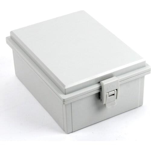 210*160*90mm Clamshell Waterproof plastic junction box pendant control meter box with Belt buckle box enclosure
