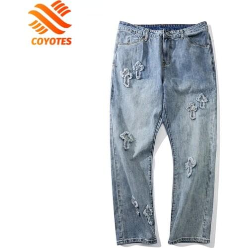 Мужские модные джинсы COYOTES China At AliExpress
