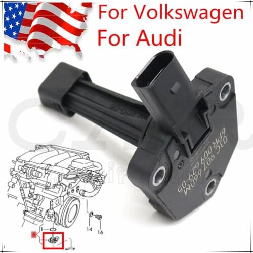 Oil Level Sensor 03C907660H For AUDI A3 A4 A5 A6 A8 Q5 Q7 TT for Volkswagen GTI CC Touareg 03C907660M 03C907660D 03C-907-660-H