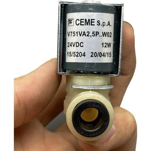 Disassemble Italy CEME solenoid valve Espresso water valve Air valve DC 24V 12W