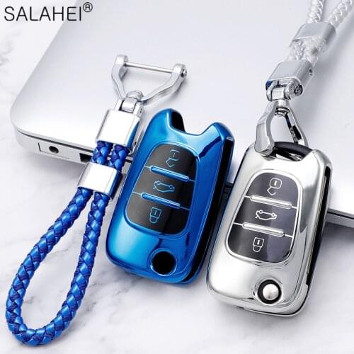 Hot Sale New Soft TPU Car Remote Key Chain Case Cover For Hyundai I30 IX35 Accent I20 Sonata For Kia K2 K5 Sportage L811 Sorento