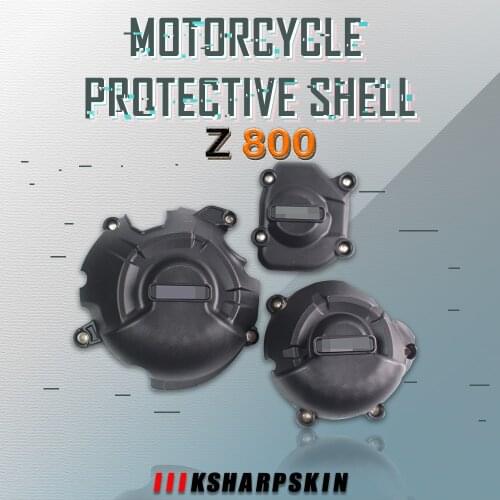 New Sale Motorcycle Engine Case Guard Protector Cover Case Anti-fall Moto Engine Side Cover For KAWASAKI Z800 & Z800E 2013-2016