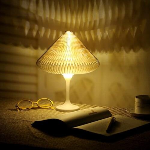 Novelty DIY Led Night Light USB Rechargeable Colorful folding book lamp smart touch table lights for baby kids bedroom decor