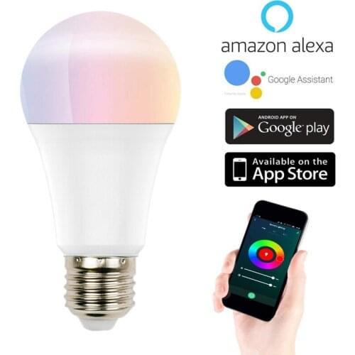 NEW Zigbee Smart Home LED Bulb Light Lamp RGB For Tuya Smart Life Smartthings Alexa Google Home Dimmable Function Magic Bulb HOT