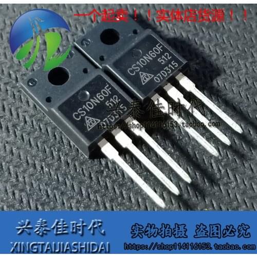 Original new 5pcs/ CS10N60F 10A/600V TO-220F