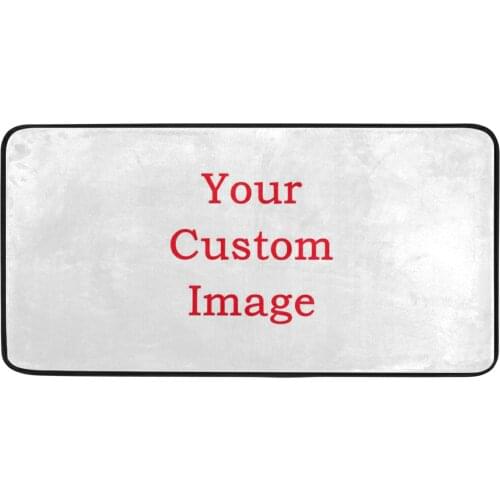 Personalized Custom Kitchen Mat Room Carpet Non-Slip Water Absorption Home Hallway Entrance Doormat Floor Mat Area Rug Durable